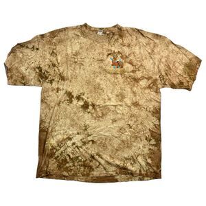 Cave Creek Arizona Tie-Dye T-Shirt Embroidered Bear Camping Vacation Top Mens XL